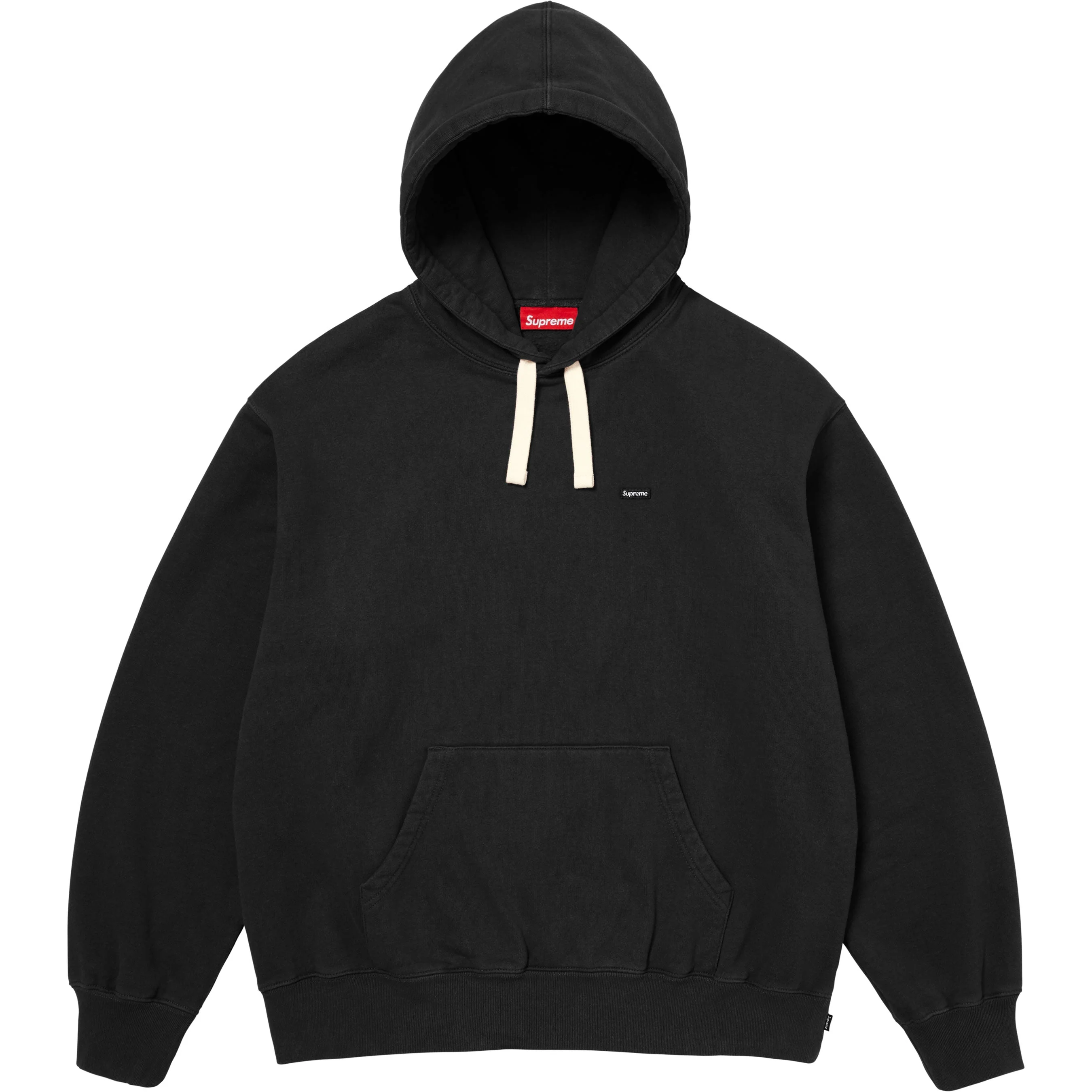 Small Box Drawcord Hooded Sweatshirt view 13
